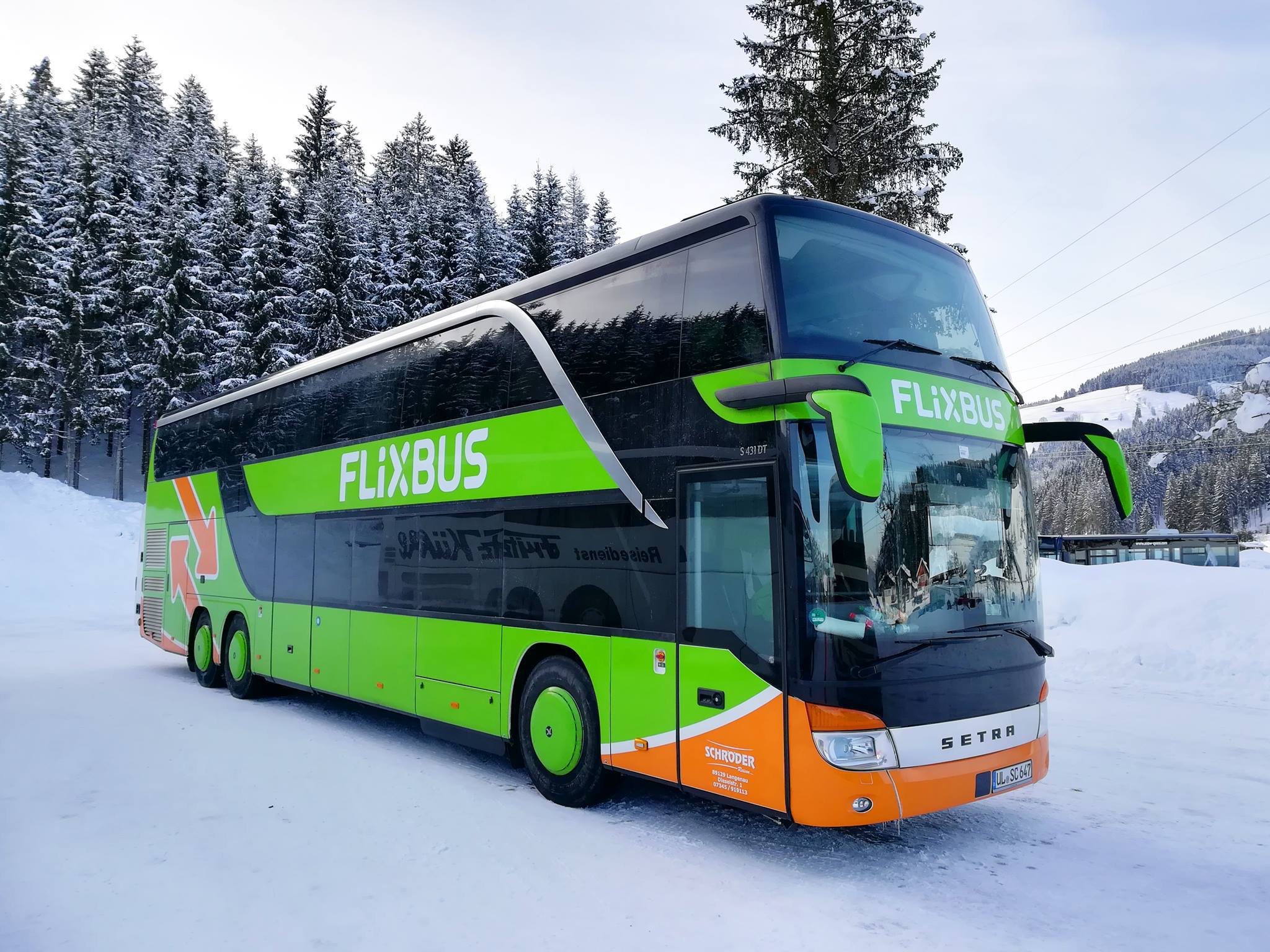 Flixbus фото автобуса