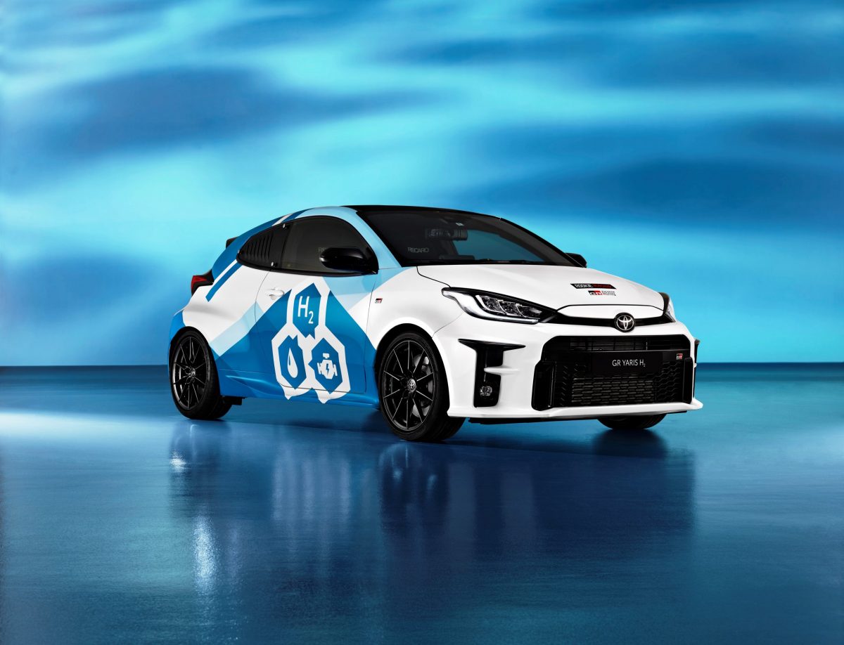 Toyota GR Yaris H2, a hydrogen-powered hot hatch