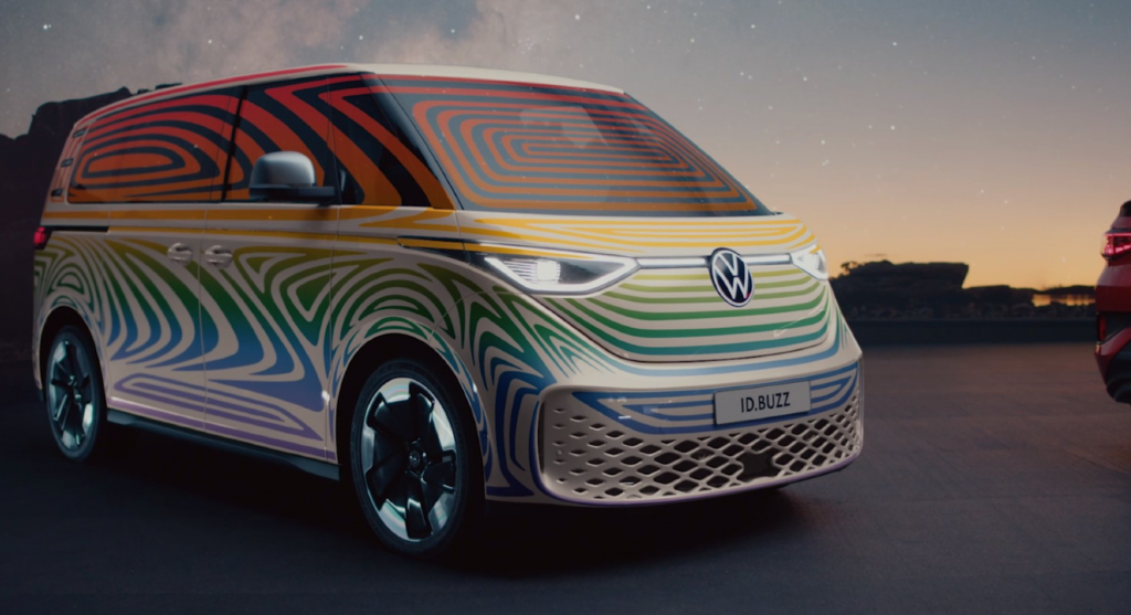 Volkswagen A Lansat Un Teaser Cu Modelul ID Buzz