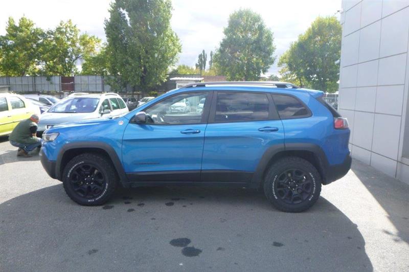 A Jeep Cherokee is sold by BCR.  Trailhawk is the most capable 4 × 4 SUV